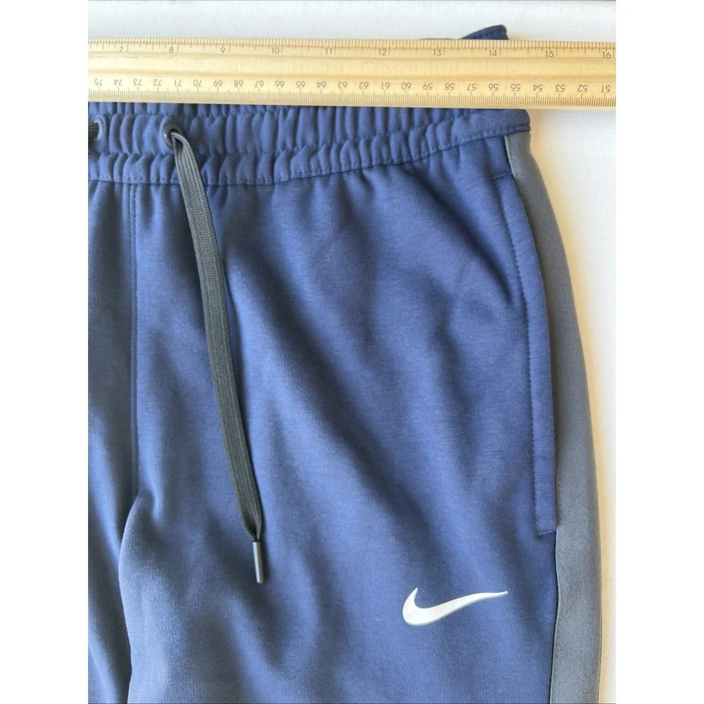 Nike Joggers Therma-FIT Notre Dame Basketball Sweatpants Mens M Swoosh Navy Blue - Picture 4 of 11